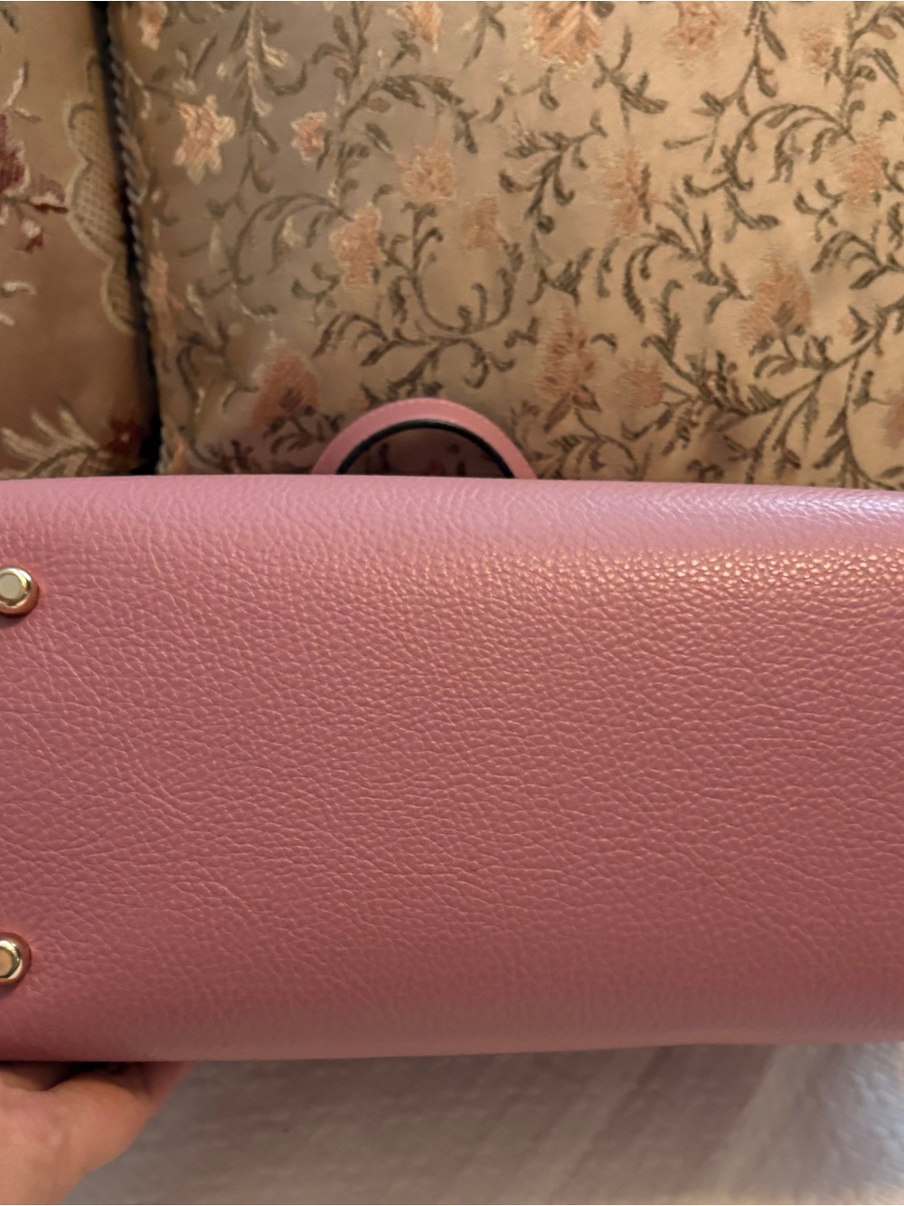 Coach True Pink Leather Dempsey Carryall with matching with matching wallet. - Picture 3 of 11